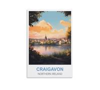 Puzzles de 1000 pièces,Craigavon, Irlande du Nord Jeu de Puzzle éducatif Stimulant et Difficile, Cadeaux pour Adultes 70x50CM