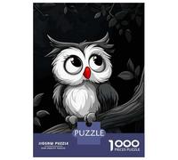 Puzzles De 1000 Pièces Cute Cartoon Owl Puzzles pour Adultes Améliore La Mémoire Défi Éducatif Jouets Jeux Éducatifs 70x50cm/1000pcs