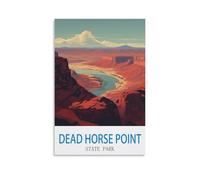 Puzzles de 1000 pièces, Dead Horse Point State Park Utah Puzzles 1000 pièces Adolescents Enfants Puzzle Divertissement Défi Brain Puzzle 26x38cm