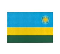 Puzzles de 1000 pièces Drapeau BROLEO du Rwanda Impression éducative intellectuelle en bois Puzzles amusants Puzzles anti-stress