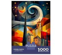 Puzzles De 1000 Pièces Dreamscape Under A Starry Sky Puzzle Adulte Jeu Manuel Une Œuvre d'art Cadeaux Uniques pour Anniversaire Et Noël 52x38cm/1000pcs