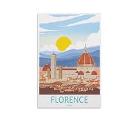 Puzzles de 1000 pièces,Florence Italie Montagne Puzzles de 1 000 pièces pour Adultes : Un Casse-tête Stimulant pour Adultes 70x50CM