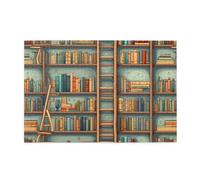 Puzzles de 1000 pièces Hytter - Collection d'étagères amusantes - Motif échelle - Puzzles éducatifs intellectuels en bois - Jeu de soulagement du stress