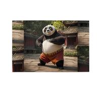 Puzzles de 1000 pièces Hytter Panda géant pour pratiquer le patron éducatif intellectuel en bois, puzzles amusants, jeu anti-stress