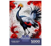 Puzzles De 1000 Pièces Japanese Crane Puzzles pour Adolescents - Anti-Stress - Entraînez Votre Cerveau Et Votre Dextérité - Jouets Éducatifs 52x38cm/1000pcs