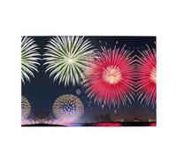 Puzzles de 1000 pièces JKIEGOQ Splendid Fireworks Imprimés Puzzles éducatifs intellectuels en bois Puzzles amusants Jeu anti-stress