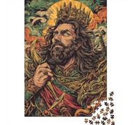Puzzles De 1000 Pièces King Arthur Poster Print Puzzles pour Adultes - Jeu Familial Amusant, Difficile Et Stimulant - Jeu Éducatif Familial 70x50cm/1000pcs