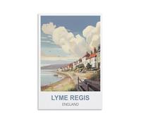 Puzzles de 1000 pièces,Lyme Regis Angleterre Puzzles stimulants, Jeu de Puzzle pour Toute la Famille pour Femmes, Cadeaux pour Hommes, 52x38CM