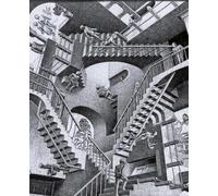 Puzzles De 1000 Pièces,M C Eschers Art Geometrys,Puzzle D'Affiches d'art Abstrait,Jeux De Mémoire pour Adultes,Jouets Anti-Stress À Faire Soi-Même pour La Famille Cf26Tn