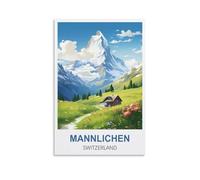 Puzzles de 1000 pièces,Männlichen Suisse Puzzles stimulants, Jeu de Puzzle pour Toute la Famille pour Femmes, Cadeaux pour Hommes, 70x50CM