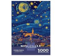 Puzzles De 1000 Pièces Marseille France Nightscape Art Puzzles pour Adolescents Améliorent La Mémoire Difficiles Et Stimulants Casse-tête Jeux De Société en Famille 70x50cm/1000pcs