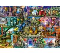 Puzzles de 1000 pièces « Mythes et Légendes » d'Aimee Stewart pour Adultes et Enfants à partir de 12 Ans (26 x 38 cm)