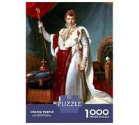 Puzzles De 1000 Pièces - Napoleon in Robes Puzzle Casse-tête, Jeu De Réflexion, Décoration Murale, Idéal comme Cadeau pour Toute La Famille 52x38cm/1000pcs