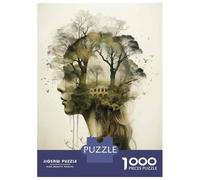 Puzzles De 1000 Pièces Nature's Harmony Artwork Puzzles pour Adultes Améliore La Mémoire Défi Éducatif Jouets Jeux Éducatifs 52x38cm/1000pcs