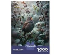 Puzzles De 1000 Pièces Nature's Song Bird in The Wild Puzzles pour Adolescents : Amusants Et Humoristiques, Chaque Pièce Est Unique - Jouets Éducatifs 52x38cm/1000pcs
