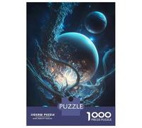 Puzzles De 1000 Pièces Nebulous Interspace Puzzles pour Adultes - Jeu De Réflexion - Améliore La Mémoire - Cadeaux Uniques pour Un Anniversaire Ou Noël 52x38cm/1000pcs