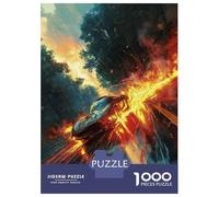 Puzzles De 1000 Pièces Need for Speed Most Wanted Poster Puzzles pour Adolescents : Amusants Et Humoristiques, Chaque Pièce Est Unique - Jouets Éducatifs 52x38cm/1000pcs