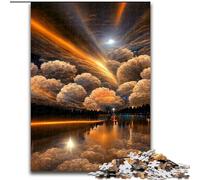 Puzzles de 1000 pièces Nuages de Rêve Colorés pour Adultes, Cadeaux pour 14 Ans et Plus, Décoration Murale de Jeu, Cadeaux Uniques pour Anniversaire et Noël (50x75cm)