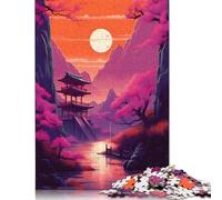 Puzzles de 1000 pièces Paysage Fantastique 20 Puzzles de difficulté Adulte pour renforcer Les Relations Entre Les Membres de la Famille 1000 pièces (38 x 26 cm)