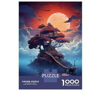 Puzzles De 1000 Pièces pour Adolescents A Tree House on Lake Puzzle pour Adultes Relax Games Hand Speed Race Offre Cadeaux pour Toute La Famille 38x26cm/1000pcs