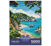 Puzzles De 1000 Pièces pour Adolescents ABEL Tasman National Park Puzzle Adulte Puzzle DIY Jouets Course De Vitesse Manuelle Aide À Exercer Le Cerveau 70x50cm/1000pcs
