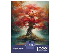 Puzzles De 1000 Pièces pour Adolescents Amazing Big Tree Puzzles pour Adolescents Jeux Relaxants pour S'amuser en Famille Offrez-Leur Un Cadeau 70x50cm/1000pcs