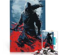 Puzzles de 1000 pièces pour Adolescents Anime Blue Japan Shinobi pour s'amuser en Famille Convient aux Couples 75x50cm