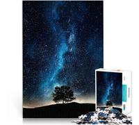 Puzzles de 1000 pièces pour Adolescents Arbre Cosmique épique Jouets éducatifs d'apprentissage Jeu de défi Unique 50x70cm