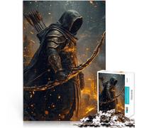 Puzzles de 1000 pièces pour Adolescents Archer Mort-Vivant Défi Difficile pour soulager Le Stress Jeu de défi Unique 75x50cm