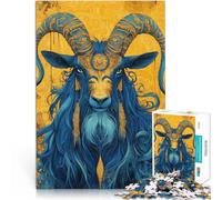 Puzzles de 1000 pièces pour Adolescents Art de la tête de Mouton Jouets à Faire soi-même Renforcer l'amour Entre Les Couples 75x50cm