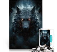 Puzzles de 1000 pièces pour Adolescents Art du Loup Compétition de Vitesse Manuelle Renforcer l'amour Entre Les Couples 75x50cm