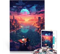 Puzzles de 1000 pièces pour Adolescents Art sur Internet Entraînez Votre Cerveau et Vos Mains Idées Cadeaux 38x26cm