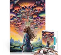 Puzzles de 1000 pièces pour Adolescents Art trippant Entraînez Votre Cerveau et Vos Mains Améliorer la mémoire 50x70cm