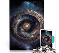 Puzzles de 1000 pièces pour Adolescents Boussole Artistique à l'infini Jeux éducatifs est idéal comme Cadeau pour Toute la Famille 75x50cm