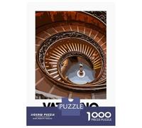 Puzzles De 1000 Pièces pour Adolescents Bramante Staircase Puzzles pour Adolescents Découpe De Précision Stimule Le Cerveau Cadeaux Anti-Stress 70x50cm/1000pcs