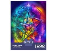Puzzles De 1000 Pièces pour Adolescents Chakra Healing Mandala Wall Art Print Puzzle pour Adolescents - Défi Difficile - Jeu Éducatif - Amusant en Famille Et Soirée Jeux 70x50cm/1000pcs