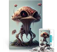 Puzzles de 1000 pièces pour Adolescents Champignons Magiques Réduction du Stress intéressante décoration Murale 52x38cm