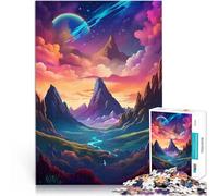 Puzzles de 1000 pièces pour Adolescents Chef-d'œuvre du Paysage Jouet éducatif intellectuel décompressant Super Cadeau 38x26cm