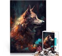 Puzzles de 1000 pièces pour Adolescents Chien Malamute d'Alaska Cher Loisirs en Famille est idéal comme Cadeau pour Toute la Famille 50x70cm