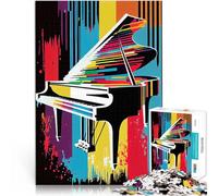 Puzzles de 1000 pièces pour Adolescents Clavier Kaléidoscope Jouets éducatifs d'apprentissage Cadeau Amusant 75x50cm