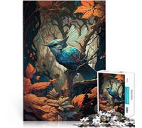Puzzles de 1000 pièces pour Adolescents Colibri éthéré Défi Difficile pour soulager Le Stress Œuvre d'art 38x26cm