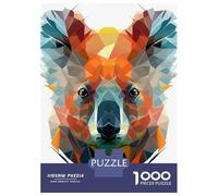 Puzzles De 1000 Pièces pour Adolescents Colorful Koala Animals Puzzle Adulte Puzzle DIY Jouets Course De Vitesse Manuelle Aide À Exercer Le Cerveau 38x26cm/1000pcs