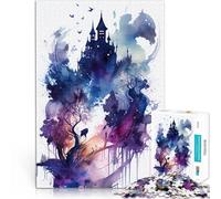 Puzzles de 1000 pièces pour Adolescents Conte de fées Sombre Entraînez Votre Cerveau et Vos Mains Super Cadeau 75x50cm