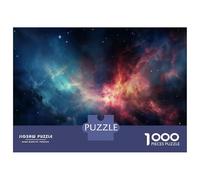 Puzzles De 1000 Pièces pour Adolescents Cosmic Nebula Space Wallpaper Puzzles pour Adolescents Vacances À La Maison Tuer Le Temps Stimuler Le Cerveau Amusant en Famille Et Soirée Jeux 70x50cm/1000pcs