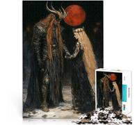 Puzzles de 1000 pièces pour Adolescents Couple de Dark Fantasy pour Le Jeu éducatif Challenge Toy décoration Murale 38x26cm