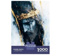 Puzzles De 1000 Pièces pour Adolescents Crowned Jesus in Marble Puzzles pour Adolescents, Jouets À Monter Soi-même, Analyse Et Logique, Cadeau d'anniversaire Ou De Noël 70x50cm/1000pcs