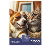 Puzzles De 1000 Pièces pour Adolescents Cute Best Friends Puzzle À Monter Soi-même, Jouets pour S'amuser en Famille, Cadeau d'anniversaire Ou De Noël 70x50cm/1000pcs