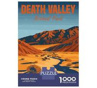 Puzzles De 1000 Pièces pour Adolescents Death Valley National Park Puzzle Jeux Relaxants Cadeau d'anniversaire Cadeaux Anti-Stress 70x50cm/1000pcs