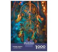 Puzzles De 1000 Pièces pour Adolescents Dream Catcher Decorative Puzzle pour Adolescents - Défi Difficile - Jeu Éducatif - Amusant en Famille Et Soirée Jeux 70x50cm/1000pcs