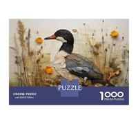 Puzzles De 1000 Pièces pour Adolescents Duck Wall Art Decor Puzzle Adulte Jeu Manuel Défi Difficile Cadeaux pour Amis Et Famille 70x50cm/1000pcs